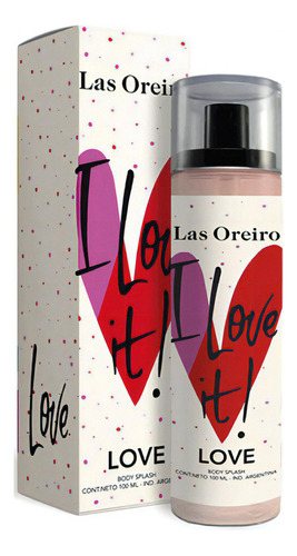 Las Oreiro Body Splash Love