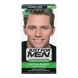 Just For Men Tintura En Shampoo Color Castaño Claro