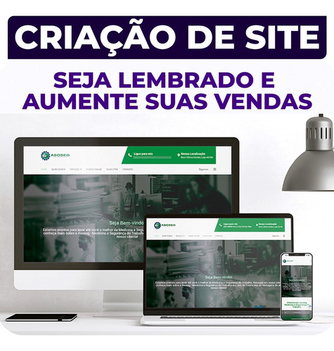 Criação De Site / Loja Virtual / Site Institucional