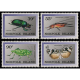 Fauna - Insectos - Isla Norfolk - Serie Mint