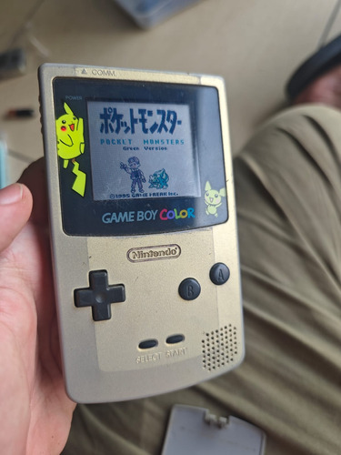 Game Boy Color Edição Limitada Gold And Silver  - Leia
