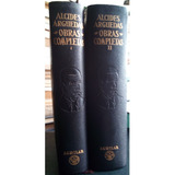 Alcídes Arguedas Obras Completas 2ts Aguilar 1959 1º Edición