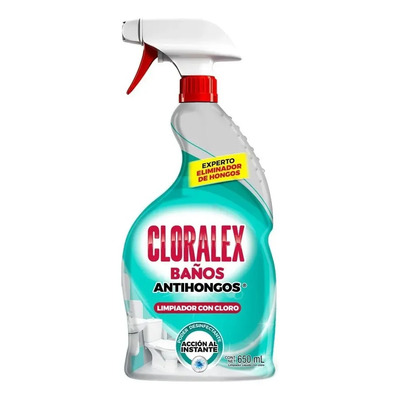 Limpiador de Baños en Spray Cloralex Antihongos 650ml | MercadoLibre