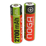 Pilas Recargables Aa 2700 Mah Blister X2 U. Castelar