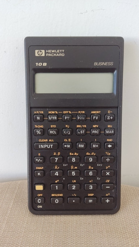 Antigua Calculadora Científica Hp 10b Hewlett Packard 1987