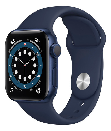 Apple Watch  Series 6 (gps) - Caja De Aluminio Azul De 40 Mm