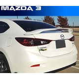 Aleron En Cajuela Mazda3 / Mazda 3 Sedan 2014 - 2016 Nuevo!!
