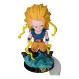 Goku Super Saiyan 3 Chibi Impresión 3d