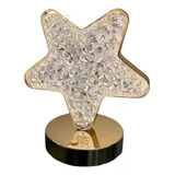 Lámpara De Mesa Decorativa Usb Recargable Forma De Estrella