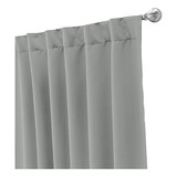 Cortina Black Out Presillas Ocultas 140x210cm Rsm Gris