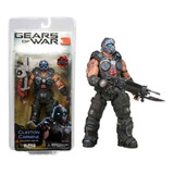 Figura De Acción Neca Gears Of War 3 Clayton Carmine