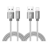 Rofi Cable De Cargador De Teléfono 2 Unidades Cable Usb