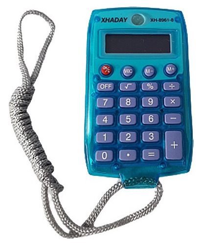 Calculadora De Bolso Eletrônica Xhaday Mini 8 Dígitos 8961-8