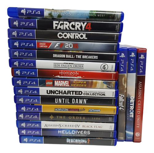 Lote Jogos Originais De Ps4 Escolha Seus Jogos!