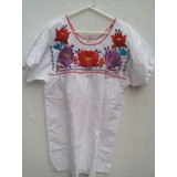 Blusa Bordada Regional Jarabe Tapatio Talla Extra 42 