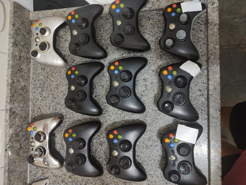 Lote 11 Controle Xbox 360 