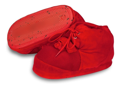 Pantufa 3d Importway Sneaker Basquete Vermelho Infantil/adul