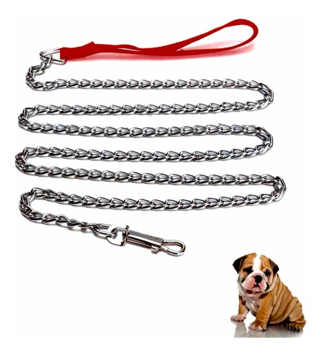 Cadena Collar Para Mascotas Cachorros 1.6m 3.5mm Heavy Duty