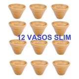 Vaso 12 Un Barro Floreira Parede Jardim Vertical Slim