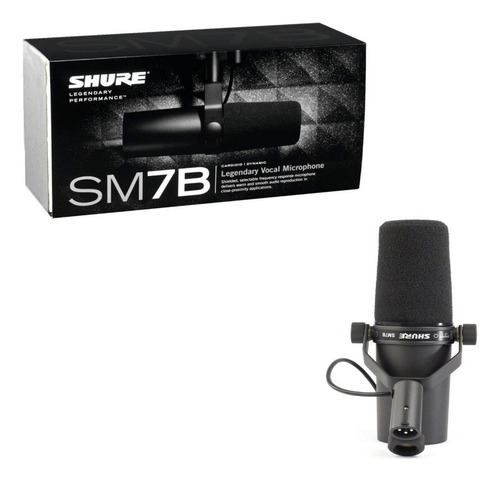 Shure Microfono Profesional De Radio Y Tv Sm7b Original