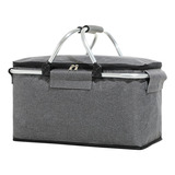 Bolsa De Almacenamiento Fresh Storage, Color Gris, 40 X 23 X