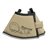 Los Cuatro Patas Comfy Cone Pet Collar, X-small, Bronceado P