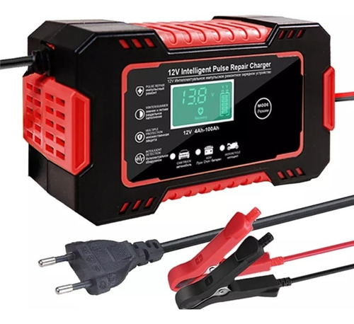 Cargador De Batería Inteligente Y Rápido 12v 6a 24v