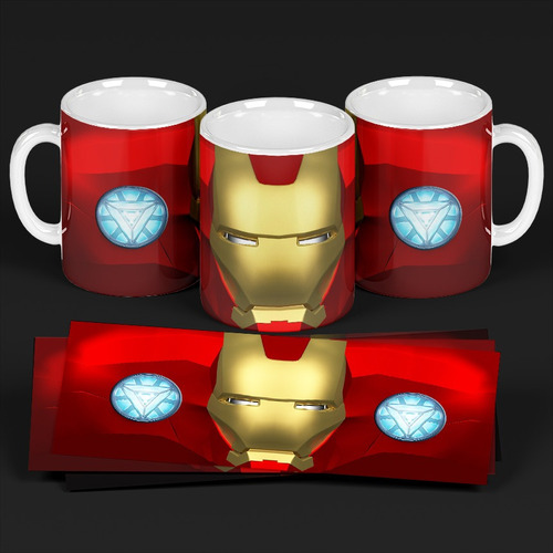 Taza De Cerámica Vengadores Avengers 3d Premium En Caja 