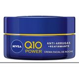 Crema Nivea Noche Q10 Power Firmeza Antiarrugas Con Creatina