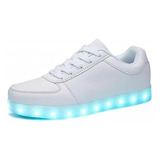 Zapatos Led Recargables Para Mujeres Y Hombres