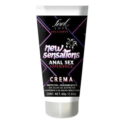 Crema Para Sexo Anal New Sensations 60 G | Envío gratis