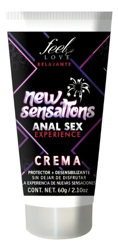 Feel Love Crema Para Sexo Anal New Sensations 60 G