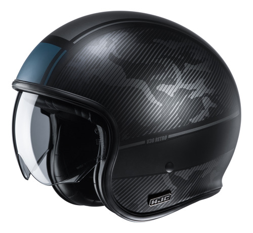 Casco Moto Hjc Abierto C/visor V30 Alpi Mc5sf