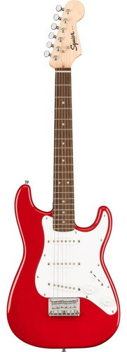 Squier Mini Stratocaster - Guitarra Eléctrica, Rojo Dakota.