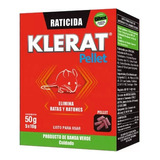 Raticida Klerat Pellet 50 Gramos Veneno Para Ratones Sertec