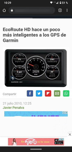 Obd2 Garmin Ecoroute Hd Para Gps Y Android Garmin Mechanics Foto 5