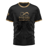 Camiseta Futbol Kapho Messi Infinito 8 Balones De Oro Niños
