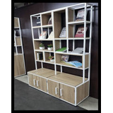 .estanteria/biblioteca Rack Divisor Estilo Moderno Sawery®