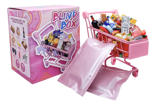 Mini Carrito De Compras Balayahao, Comida Mixta Para Juegos 