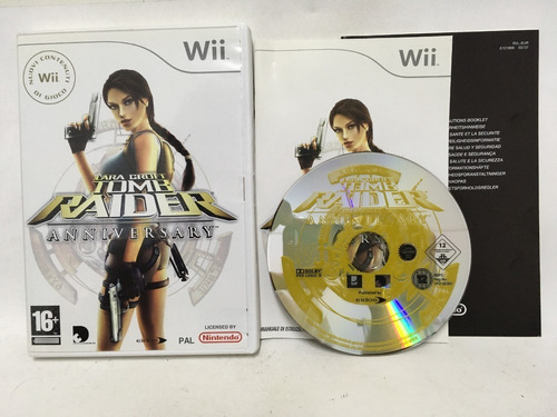 Tomb Raider Anniversary Original Europeu Wii Pal
