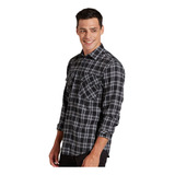 Camisa Devré Leñadora A Cuadros Negra Hombre 42d000329002