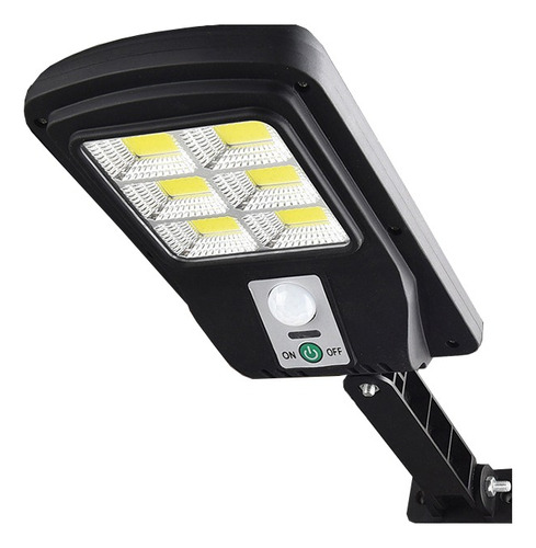 Luminária Solar Sensor Prereseça Parede Reflet 48 Led 3funçõ