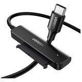 Ugreen Cable Adaptador Sata A Usb C 3.0 Disco Duro 2.5 Ssd Color Negro