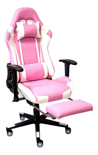 Silla Gamer Profesional Con Respaldo Y Base De Policarbonato