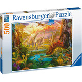 Rompecabezas Tierra De Dinosaurios 500 Pzas Ravensburger