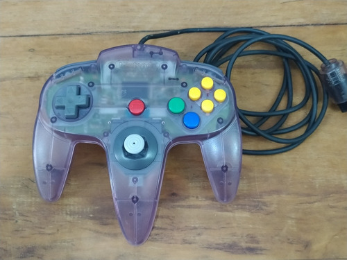 Controle Atomic Purple Translúcido Original Nintendo 64 N-64