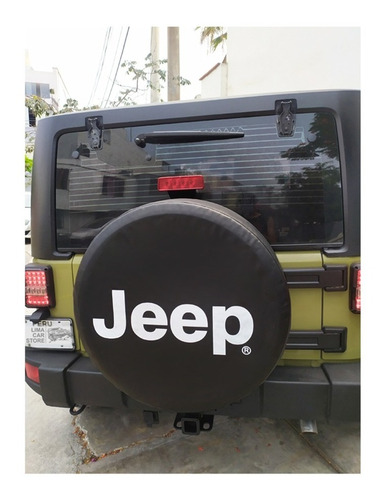 Cobertor Llanta Repuesto Jeep Grand Cherokee Wrangler L / Xl Foto 4