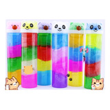 6 Slime Gigantes Buble Gatito Kawaii, Premio Piñatero