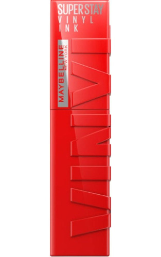 Labial Maybelline Super Stay Vinyl Ink Red-hot