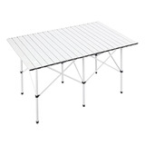 Ever Advanced Camping Table, Fold Up Lightweight, 4-6 Person
